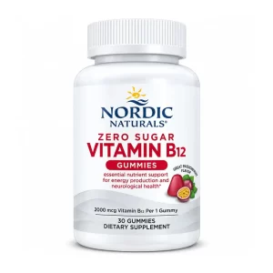 Nordic Zero Sugar Vitamin B12 Gummies 30ct